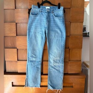 H&M Light Blue Straight Leg Jeans